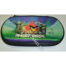 Чехол для PSP 3D Case Foam с голографическим рисунком Angry Birds Чехол для PSP 3D Case Foam с голографическим рисунком Angry Birds