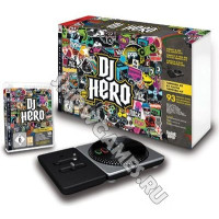 DJ Hero Turntable Kit (игра + контролер) [PS3]