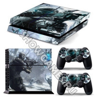 Виниловая наклейка PS4 Crysis