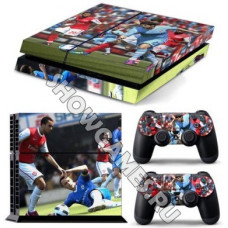 Наклейка виниловая PS4 FIFA