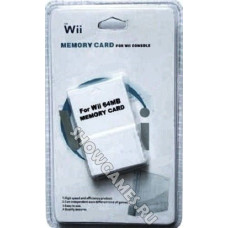 Карта памяти Wii - 64 Mb