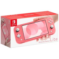 Портативная консоль Nintendo Switch Lite 32GB Coral Pink (коралловая / розовая)
