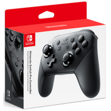 Геймпад беспроводной Nintendo Switch Pro Controller (Черный, Оригинал)