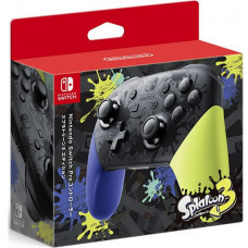 Геймпад беспроводной Nintendo Switch Pro Controller Splatoon 3 Edition (аналог)