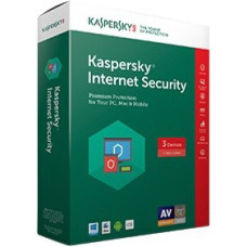 Kaspersky Internet Security (Базовый 3ПК на 1 год) (Русская версия) [PC DVD, box]