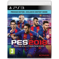 Pro Evolution Soccer PES 2018 (Русские субтитры) [PS3]