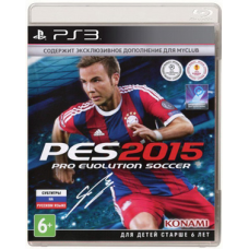 Pro Evolution Soccer 2015 [PES 15] (Русские субтитры) [PS3]