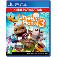 LittleBigPlanet 3 (Хиты PlayStation) (PS4, русская версия)