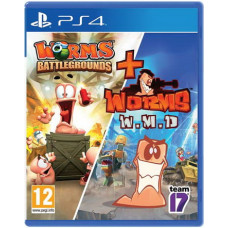 Worms Battlegrounds + Worms W.M.D (PS4, русские субтитры)
