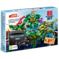 Игровая приставка 8-bit Turtles (80 игр)