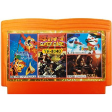 Сборник 4 в 1 Chip & Dale 2/SilkWorm/Snow Brother/Dungeon [8-bit]