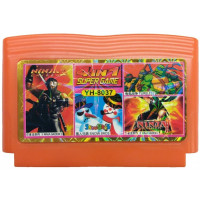 Сборник игр 8 Бит [4 в 1] Ninja Gaiden 2, 3 / Snow Brother / Turtles 2