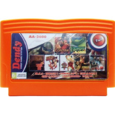 Сборник игр AA-2600 [7 в 1] - Мortal Kombat/Turtles 1/Contra 24в1/Chip & Dale 1,2/Tank 90/Lode Runer