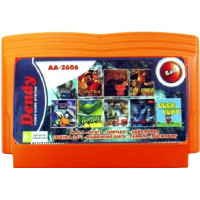 Сборник игр 8 в 1 (AA-2606) - MK 4, 5/Turtles 1/Lode Runer/Darkwing Duck/Contra/Tank 90/Duck Hunt