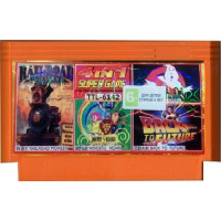 Сборник 4 в 1 GhostBusters/Back To Future/Wizard Of Oz/Tetsudou Ou [8-bit]