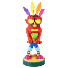 Фигурка подставка для геймпада/телефона Crash Bandicoot Crash Aku Aku (Cable Guys) Фигурка подставка для геймпада/телефона Crash Bandicoot Crash Aku Aku (Cable Guys)
