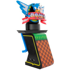 Фигурка подставка для геймпада/телефона Sonic Hedgehog Light Up Ikon (LED Ikons) (Cable Guys)