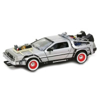 Машинка Back to the Future Delorean 1:24 124441 (Welly)