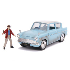 Модель Машинки Hollywood Rides 1:24 Harry Potter & 1959 Ford Anglia 31127 (Jada Toys)