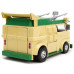Модель Машинки Hollywood Rides 1:24 с Фигуркой 2.75" Черепашки-ниндзя HWR Party Wagon 34529