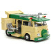 Модель Машинки Hollywood Rides 1:24 с Фигуркой 2.75" Черепашки-ниндзя HWR Party Wagon 34529