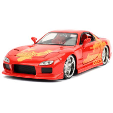 Модель Машинки Форсаж 1:24 FF 1993 Mazda RX-7 Orange Julius's JLS (30747)