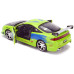 Металлическая модель машинки Jada Fast & Furious: 1995 Mitsubishi Eclipse — Green (1:32)