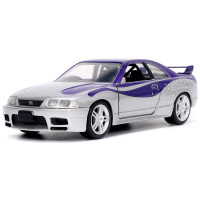 Модель Машинки Форсаж 1:32 FF 1995 Nissan Skyline GT-R (BCNR33) (32587)