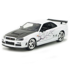 Модель Машинки 1:32 Pink Slips 2002 Nissan Skyline GT-R R34 BNR34 36135