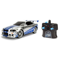 Радиоуправляемая модель машинки Форсаж 1:24 FF R/C 2002 Nissan Skyline GT-R (BNR34) (99371)