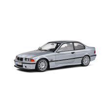 Модель автомобиля 1:18 BMW E36 M3 Coupe Silver 1990 (Solido)