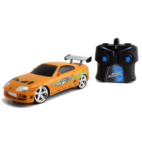 Радиоуправляемая модель машинки Форсаж 1:24 FF R/C 1995 Toyota Supra-Orange (97602)
