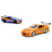 Набор металлических машинок Jada Toys «Форсаж» (Fast & Furious Legacy Series) 1:32 — 2001 Nissan Silvia S15 и Brian's Toyota Supra (34254)