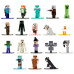 Набор Фигурок 1.65" Nano Майнкрафт 18шт 35847 (Jada Toys)