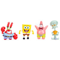 Набор фигурок Nickelodeon Spongebob (6 см) (35302) (Jada Toys)