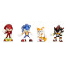 Набор фигурок Sonic the Hedgehog Sonic 4шт 35605 (Jada Toys)