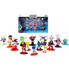 Набор металлических коллекционных фигурок Jada Nano Metalfigs: Sonic The Hedgehog Wave 1 (18 шт, 4 см)