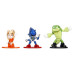 Набор металлических коллекционных фигурок Jada Nano Metalfigs: Sonic The Hedgehog Wave 1 (18 шт, 4 см)