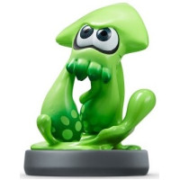 Фигурка Amiibo Инклинг-кальмар / Inkling Squid Neon Green (Splatoon Collection)