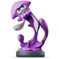 Фигурка Amiibo Инклинг-кальмар Неоново-фиолетовый / Inkling Squid Neon Purpl (Splatoon Collection)