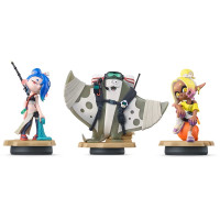 Набор Amiibo Deep Cut: Shiver, Big Man, Frye (коллекция Splatoon Raiders)