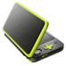 New Nintendo 2DS XL (черный/лаймовый) + игра Mario Kart 7