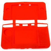 Силиконовый чехол для New Nintendo 3DS XL (красный)