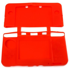 Силиконовый чехол для New Nintendo 3DS XL (красный)