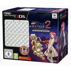 New Nintendo 3DS White + Игра New Style Boutique 2 + Декоративная крышка New Nintendo 3DS White + Игра New Style Boutique 2 + Декоративная крышка