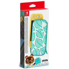 Чехол в стиле Animal Crossing New Horizons и защитная плёнка для Nintendo Switch LITE