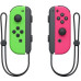 Контроллеры Joy-Con Nintendo Switch (неоновый зеленый/неоновый розовый) (2шт.)