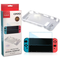 Набор Protective Crystal Cover Kit 2в1 для Nintendo Switch (Oivo IV-SW036)