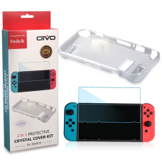 Набор Protective Crystal Cover Kit 2в1 для Nintendo Switch (Oivo IV-SW036)