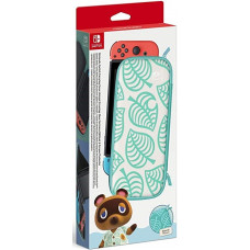 Чехол в стиле Animal Crossing New Horizons и защитная плёнка для Nintendo Switch (Китай)
